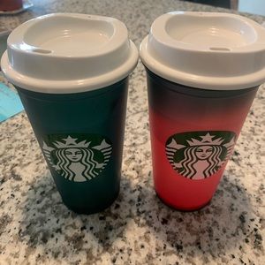 STARBUCKS 2020 Holiday Color Changing Cup